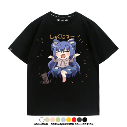 東方project憑依華 親子情侶裝寬鬆短袖T