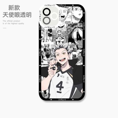 蘋果 系列排球少年 天使眼透明防摔軟殼