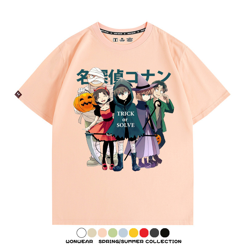 名偵探柯南動漫周邊短袖T恤