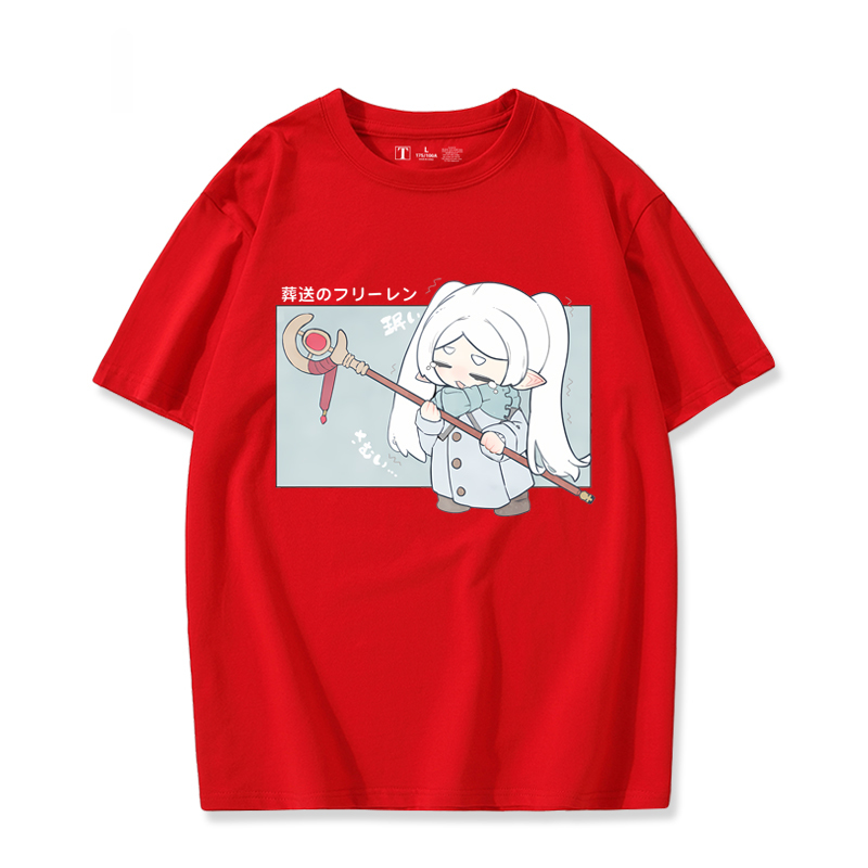 葬送的芙莉蓮 2024親子情侶男女同款 T恤