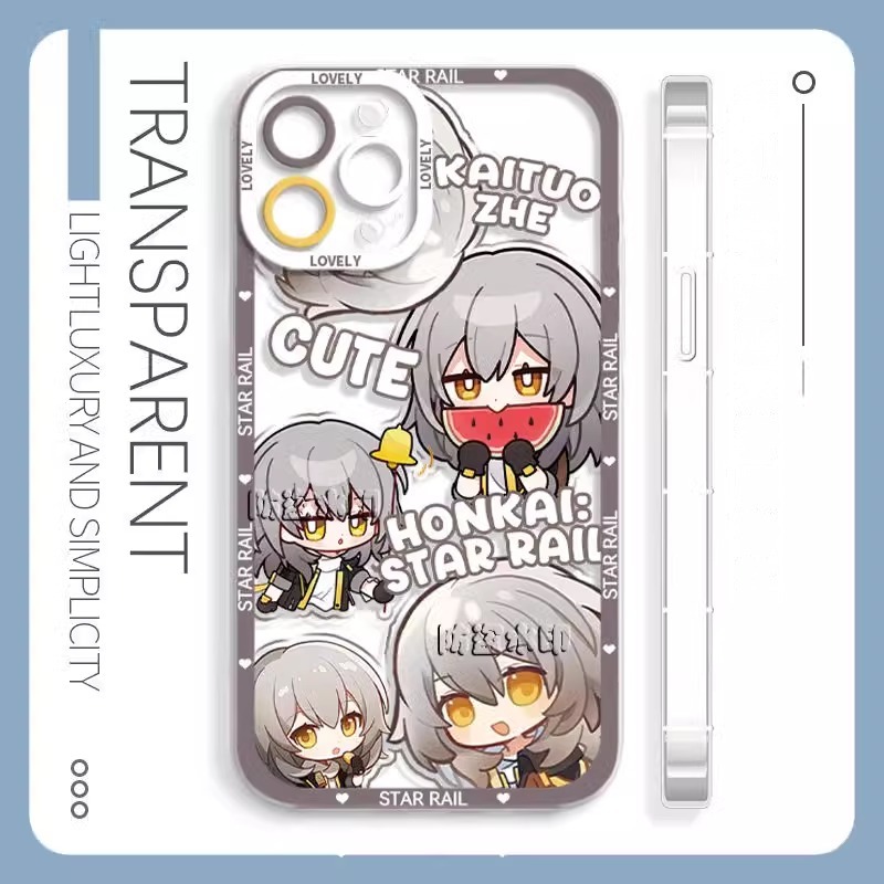 蘋果 系列崩壞星穹鐵道 天使眼透明防摔軟殼