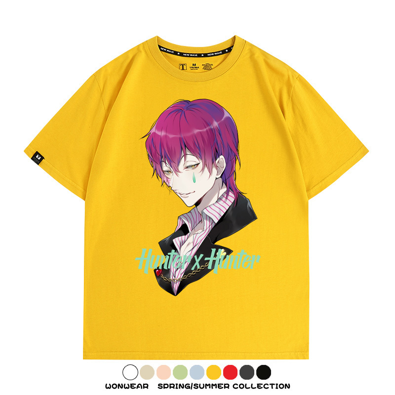 全職獵人西索庫洛洛動漫周邊短袖T恤