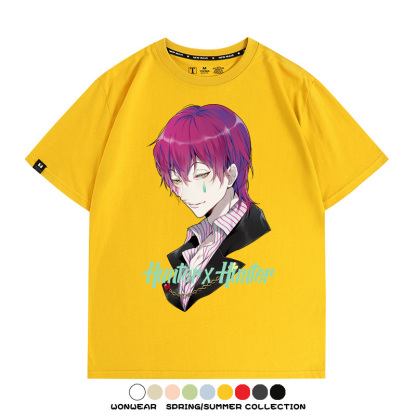 全職獵人西索庫洛洛動漫周邊短袖T恤