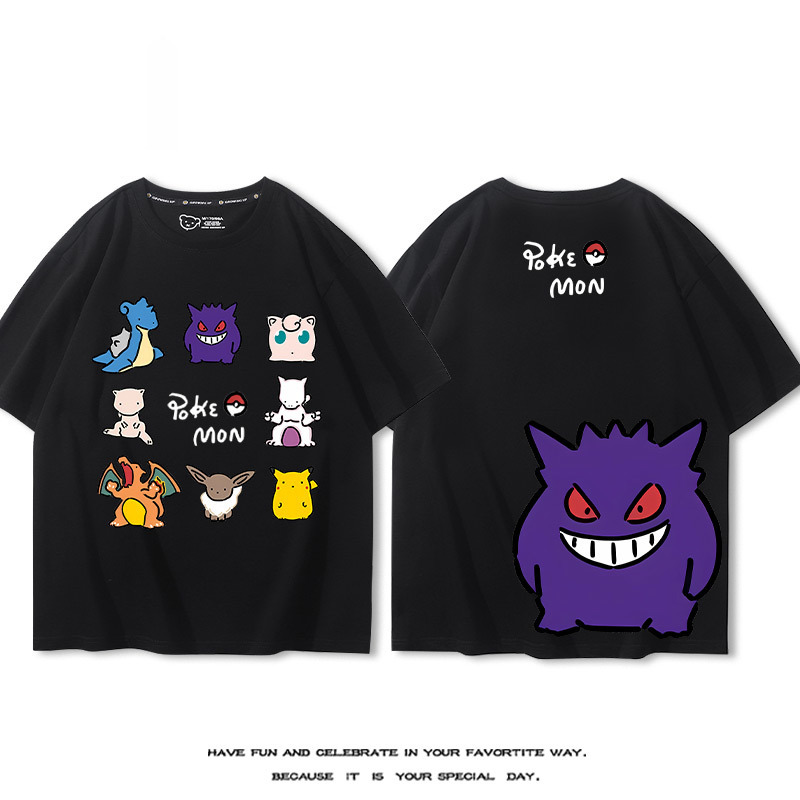精靈寶可夢 2024親子情侶男女同款 T恤