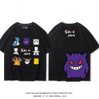 精靈寶可夢 2024親子情侶男女同款 T恤