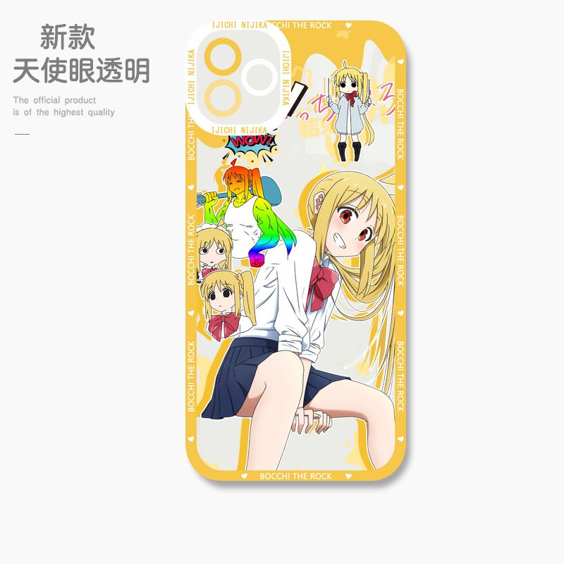 蘋果 系列孤獨搖滾天使眼透明防摔軟殼