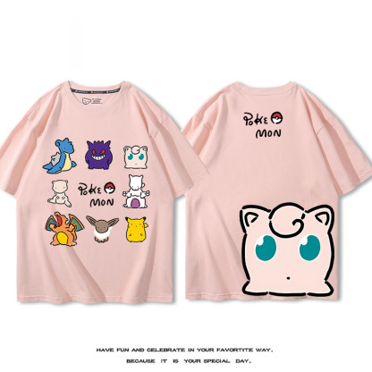 精靈寶可夢 2024親子情侶男女同款 T恤