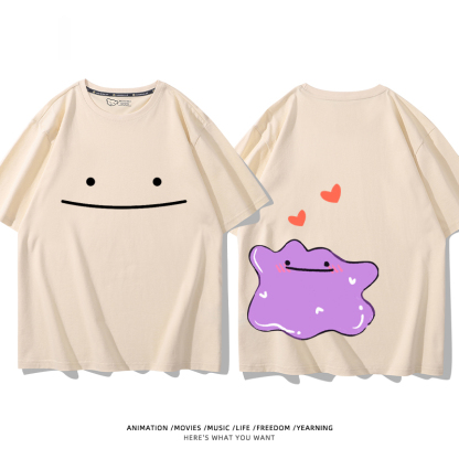 寶可夢 2024親子情侶男女同款 T恤