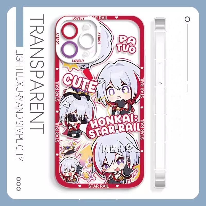 蘋果 系列崩壞星穹鐵道 天使眼透明防摔軟殼