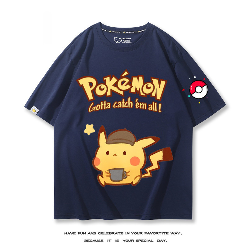 Q版精靈寶可夢 2024親子情侶男女同款 T恤