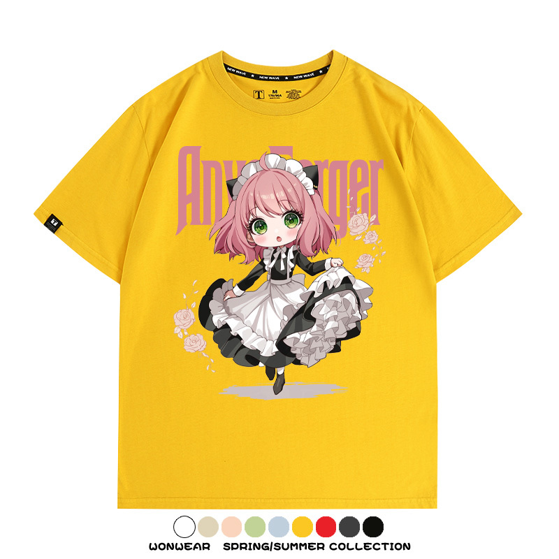 間諜家家酒阿尼亞福傑聯名 親子情侶裝寬鬆短袖T