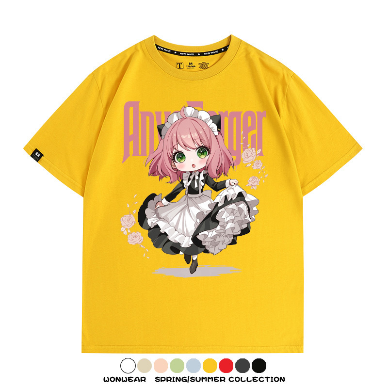 間諜家家酒阿尼亞福傑聯名 親子情侶裝寬鬆短袖T