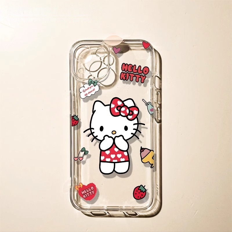 蘋果 系列凱蒂貓透明防摔軟殼