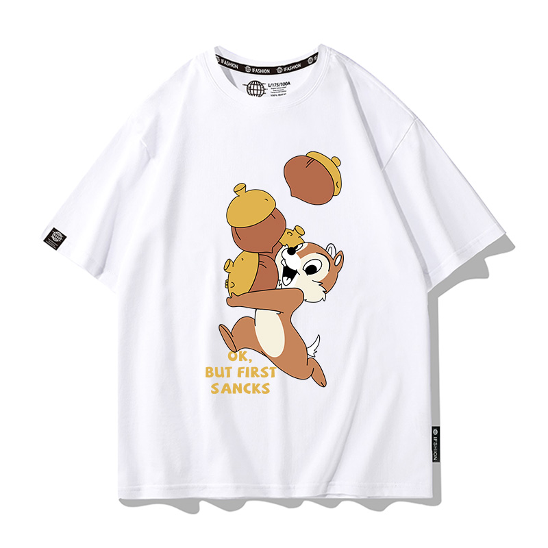 奇奇蒂蒂 2024親子情侶男女同款 T恤