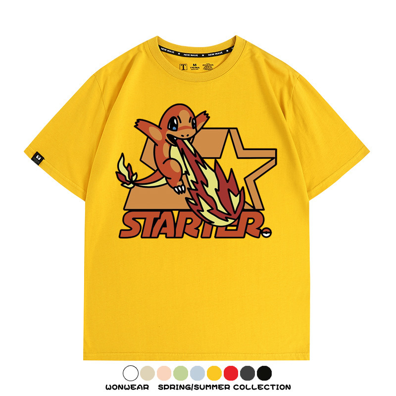 精靈寶可夢Q版動漫周邊短袖T恤