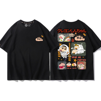 蠟筆小新 2024親子情侶男女同款 T恤