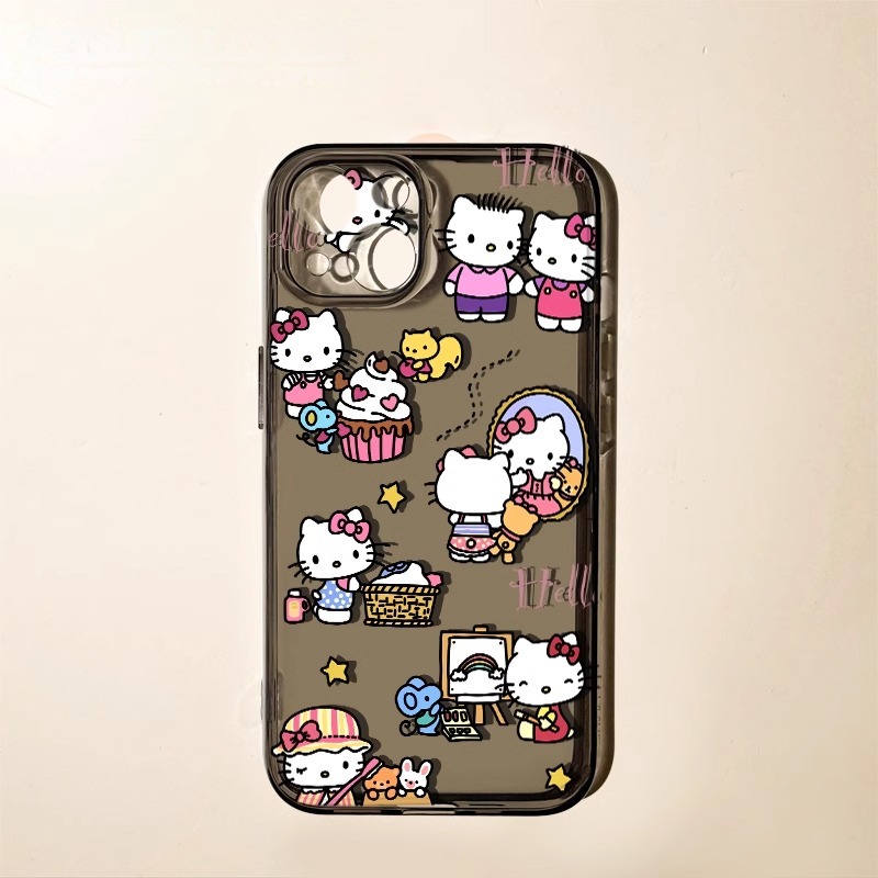 蘋果 系列凱蒂貓透明防摔軟殼