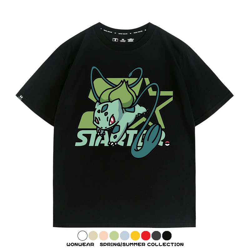 精靈寶可夢Q版動漫周邊短袖T恤