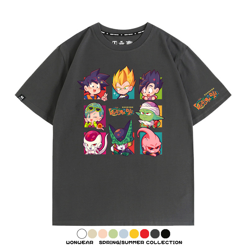 七龍珠Q版 親子情侶裝寬鬆短袖T