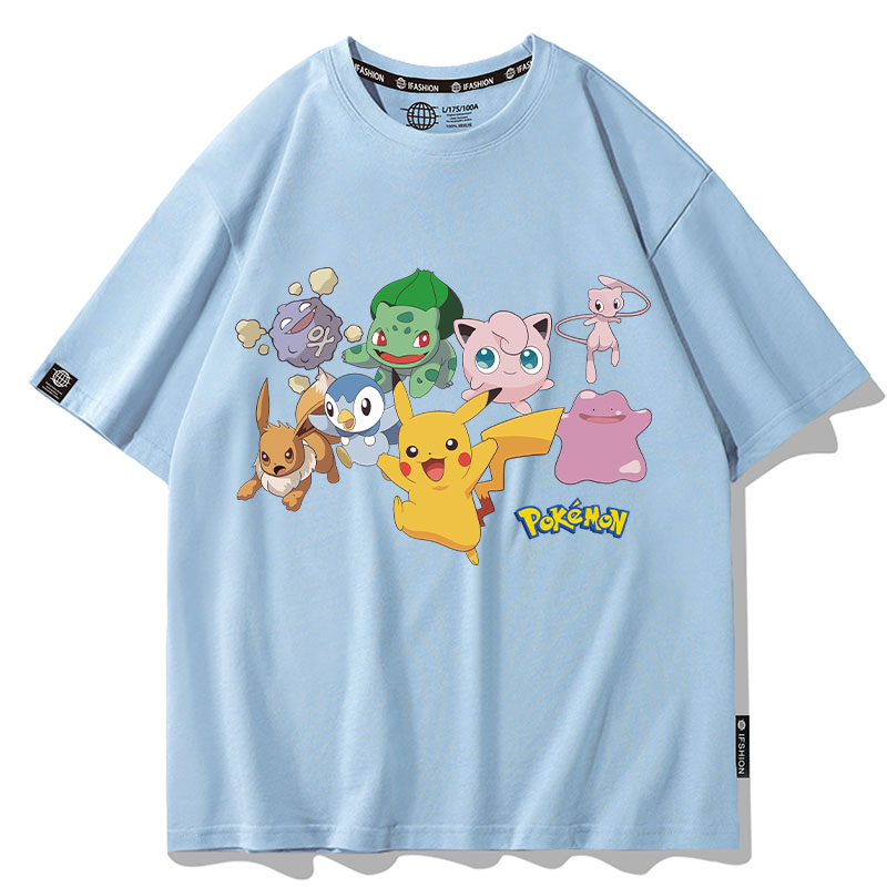 精靈寶可夢 2024親子情侶男女同款 T恤