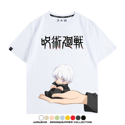 咒術迴戰Q版聯 親子情侶裝寬鬆短袖T