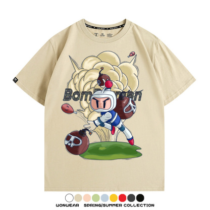 轟炸超人遊戲周邊短袖T恤