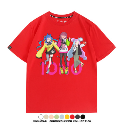 精靈寶可夢朱紫x孤獨搖滾 親子情侶寬鬆短袖T