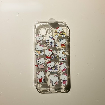 蘋果 系列凱蒂貓透明防摔軟殼