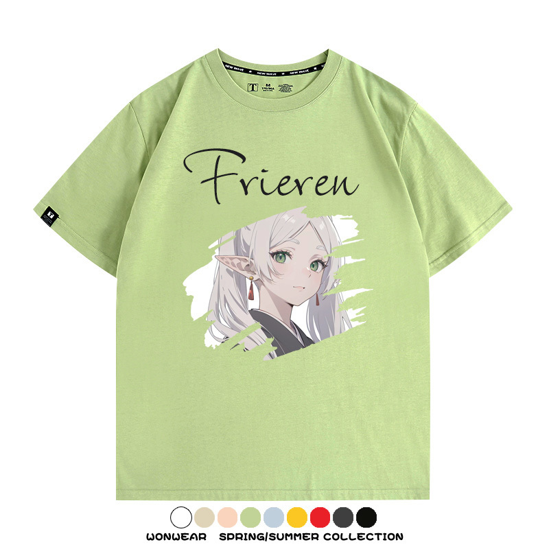 葬送的芙莉蓮Frieren 親子情侶裝寬鬆短袖T