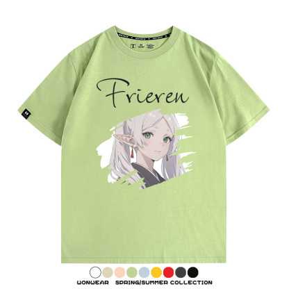 葬送的芙莉蓮Frieren 親子情侶裝寬鬆短袖T