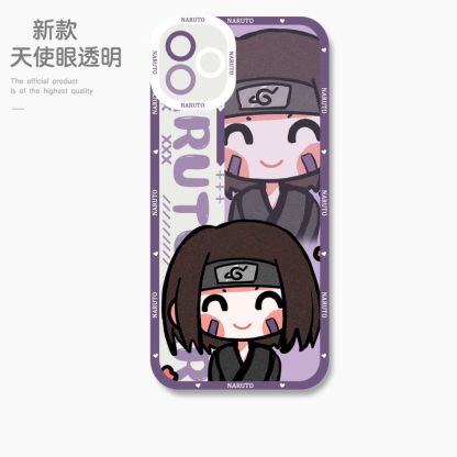 蘋果 系列Q版火影忍者天使眼透明防摔軟殼