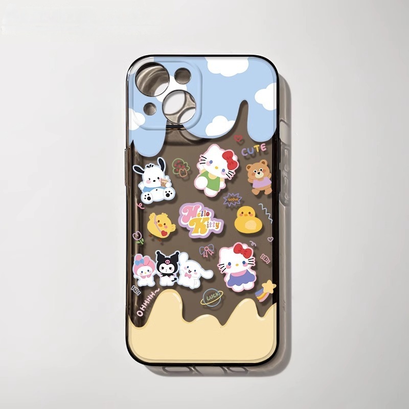 蘋果 系列凱蒂貓透明防摔軟殼