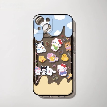 蘋果 系列凱蒂貓透明防摔軟殼