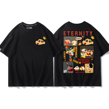 蠟筆小新 2024親子情侶男女同款 T恤