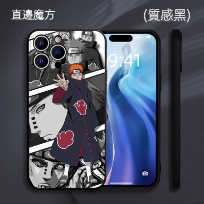 蘋果 系列火影忍者 液態硅膠防摔軟殼