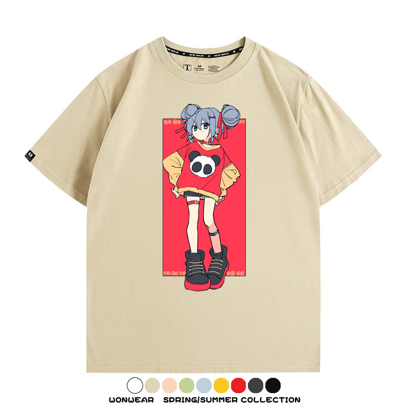 MIKU曲繪初音未來 親子情侶裝寬鬆短袖T