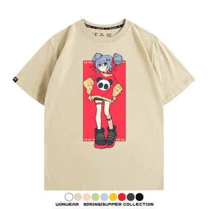 MIKU曲繪初音未來 親子情侶裝寬鬆短袖T