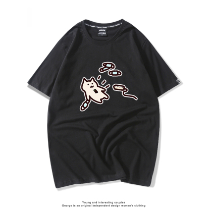 每日一貓 2024親子情侶男女同款 T恤