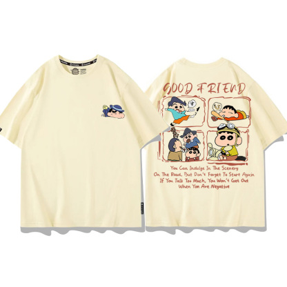 蠟筆小新 2024親子情侶男女同款 T恤