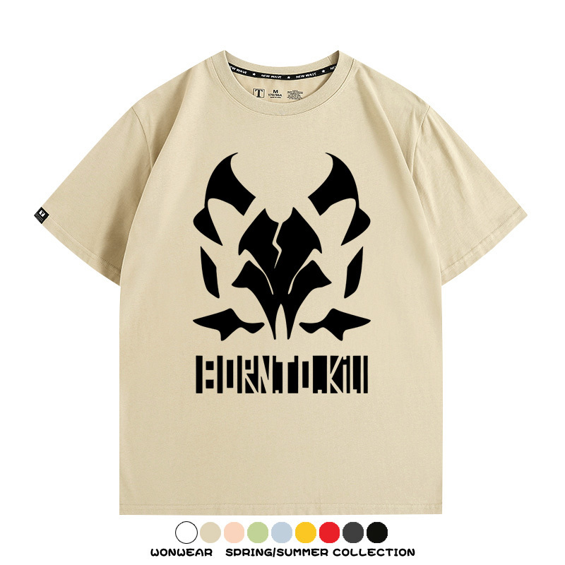 蔚藍檔案鬼方佳代子遊戲周邊短袖T恤