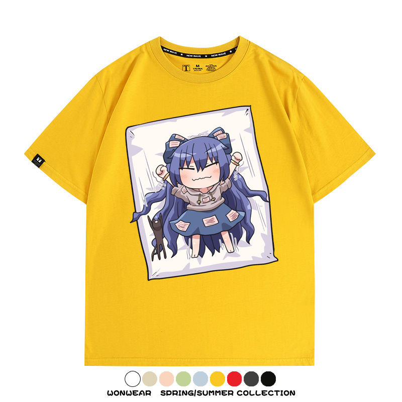 東方project憑依華 親子情侶裝寬鬆短袖T