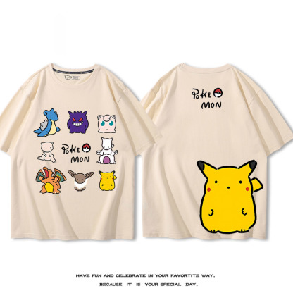 精靈寶可夢 2024親子情侶男女同款 T恤
