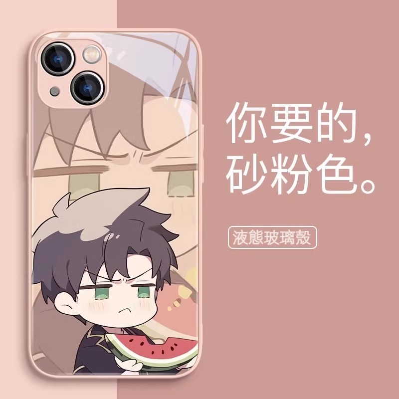 蘋果 系列間諜家家酒 液態玻璃防摔殼
