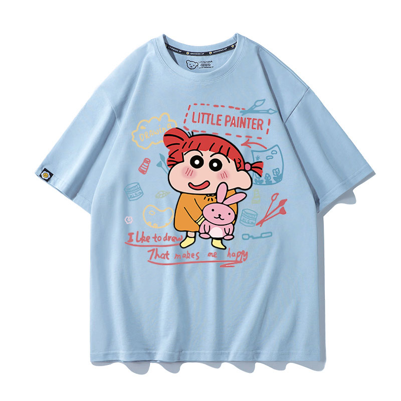 蠟筆小新 2024親子情侶男女同款 T恤