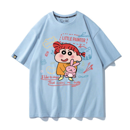 蠟筆小新 2024親子情侶男女同款 T恤