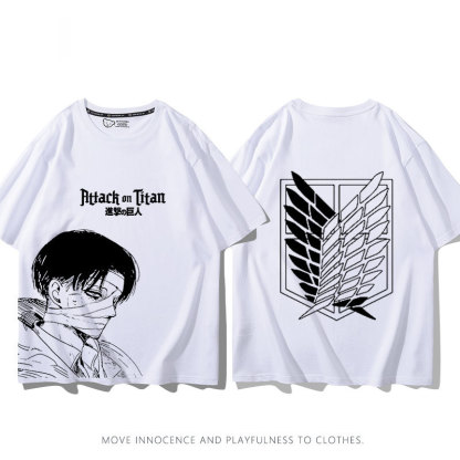 進擊的巨人 2024親子情侶男女同款 T恤