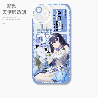 蘋果 系列崩壞三 天使眼透明防摔軟殼