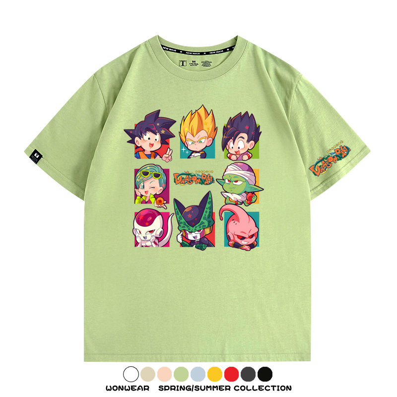 七龍珠Q版 親子情侶裝寬鬆短袖T