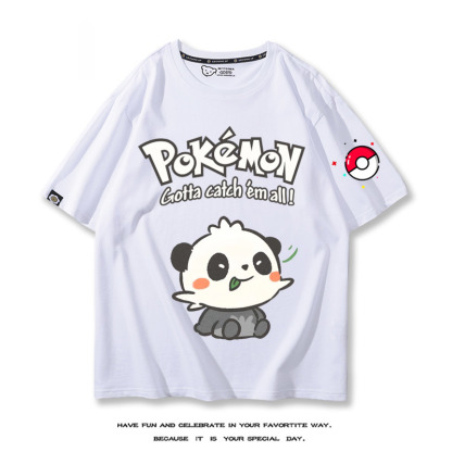 Q版精靈寶可夢 2024親子情侶男女同款 T恤