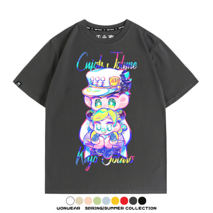 JOJO的奇妙冒險動漫周邊短袖T恤